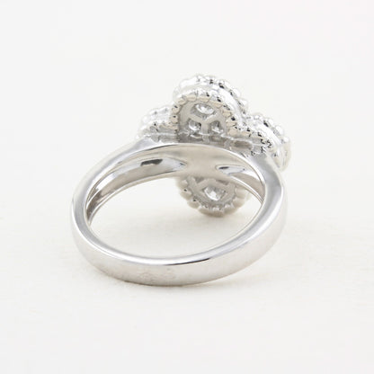 Van Cleef &amp; Arpels Diamond Alhambra Ring