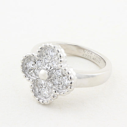 Van Cleef &amp; Arpels Diamond Alhambra Ring