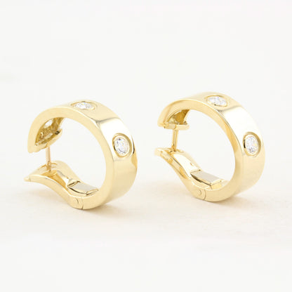 Cartier Diamond Love Hoop Earring
