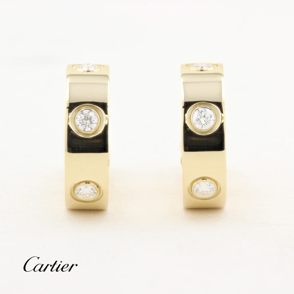 Cartier Diamond Love Hoop Earring
