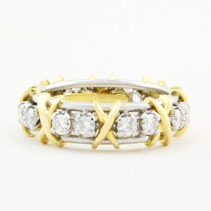 Pre-Owned Tiffany Schlumberger Sixteen Stone Ring