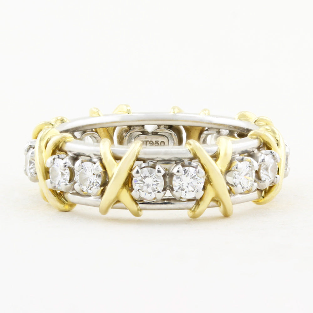 Pre-Owned Tiffany Schlumberger Sixteen Stone Ring