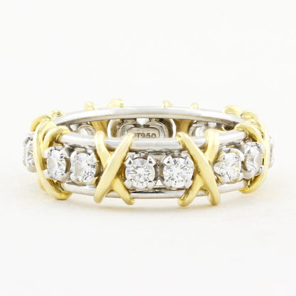 Pre-Owned Tiffany Schlumberger Sixteen Stone Ring