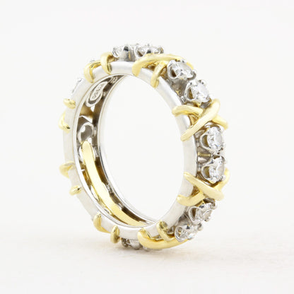 Pre-Owned Tiffany Schlumberger Sixteen Stone Ring