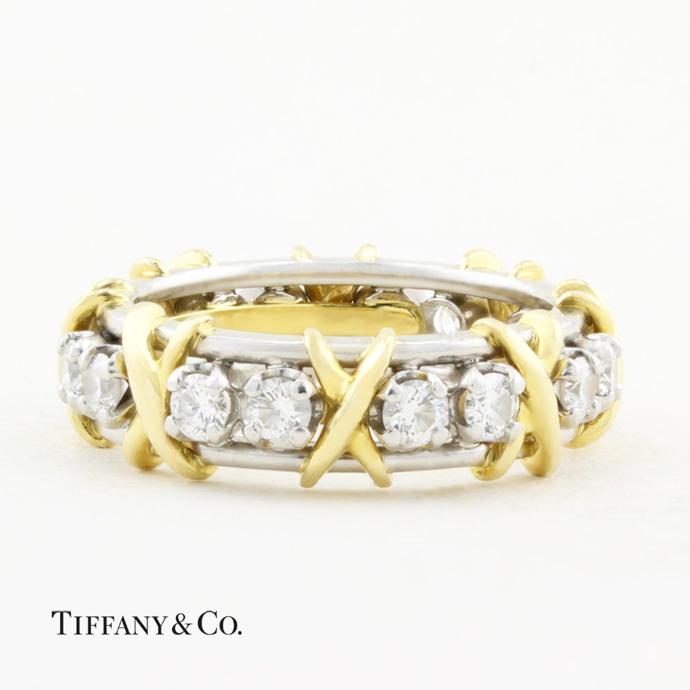 Pre-Owned Tiffany Schlumberger Sixteen Stone Ring