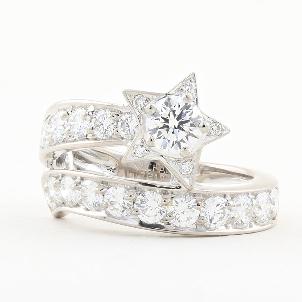 Vintage Chanel Diamond Comète Ring