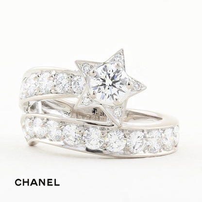 Vintage Chanel Diamond Comète Ring