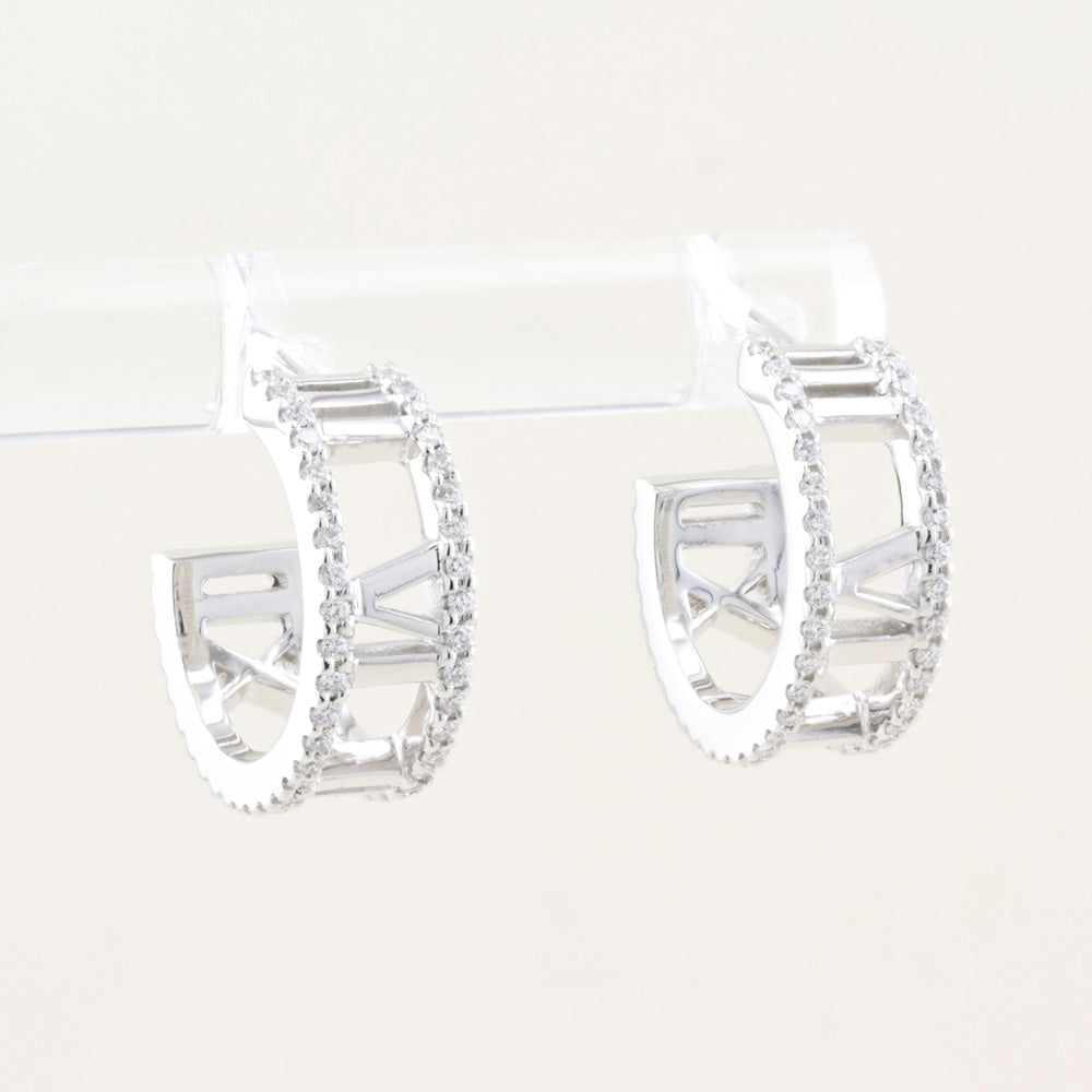Tiffany &amp; Co. Diamond Atlas Hoop Earrings