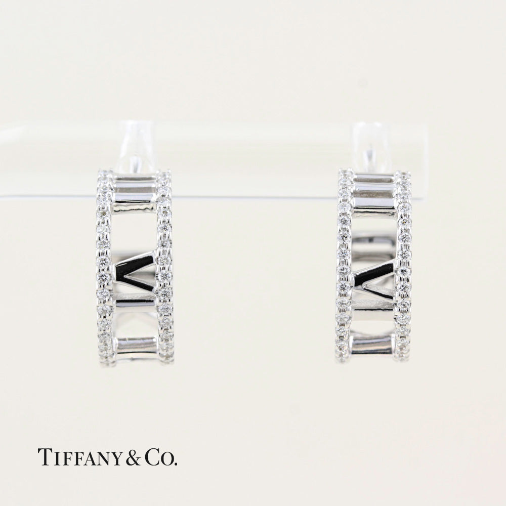 Tiffany &amp; Co. Diamond Atlas Hoop Earrings