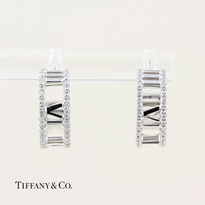 Tiffany Diamond Atlas Hoop Earrings
