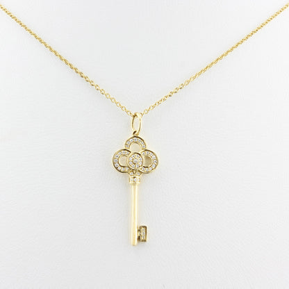 Tiffany Diamond Crown Key Pendant