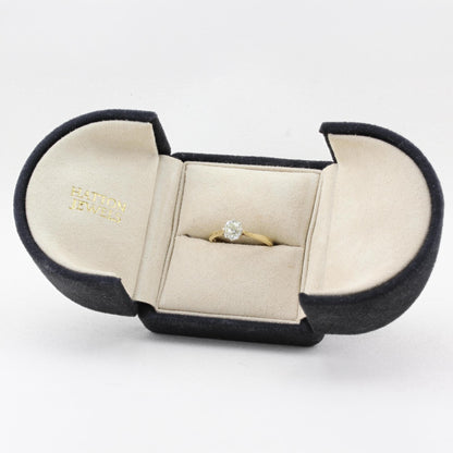 Vintage Old Cut Diamond Solitaire Ring