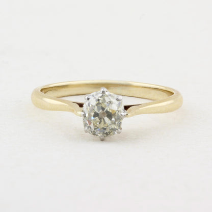 Vintage Old Cut Diamond Solitaire Ring