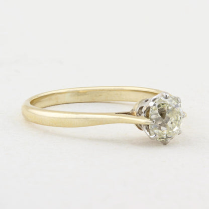 Vintage Old Cut Diamond Solitaire Ring