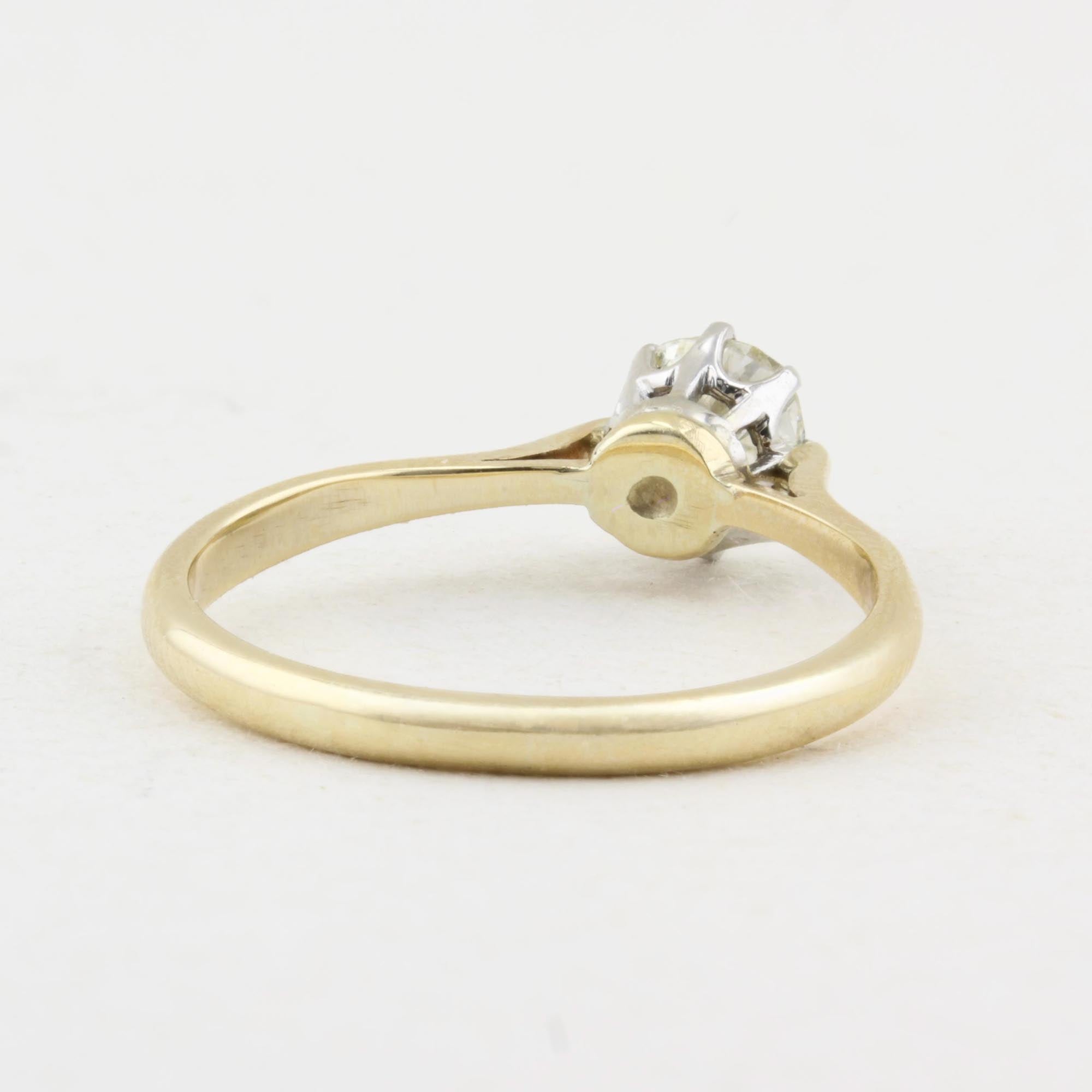 Vintage Old Cut Diamond Solitaire Ring