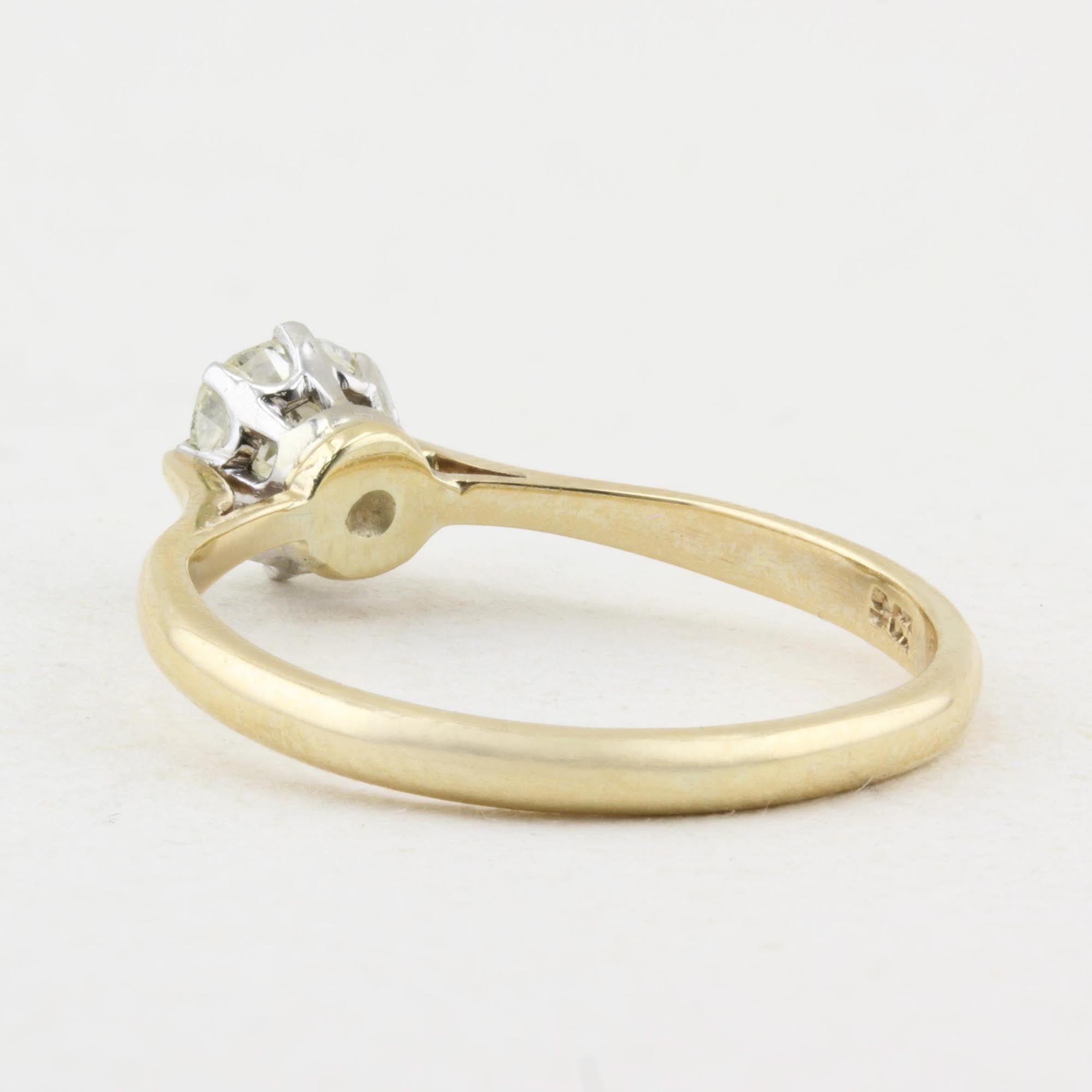 Vintage Old Cut Diamond Solitaire Ring