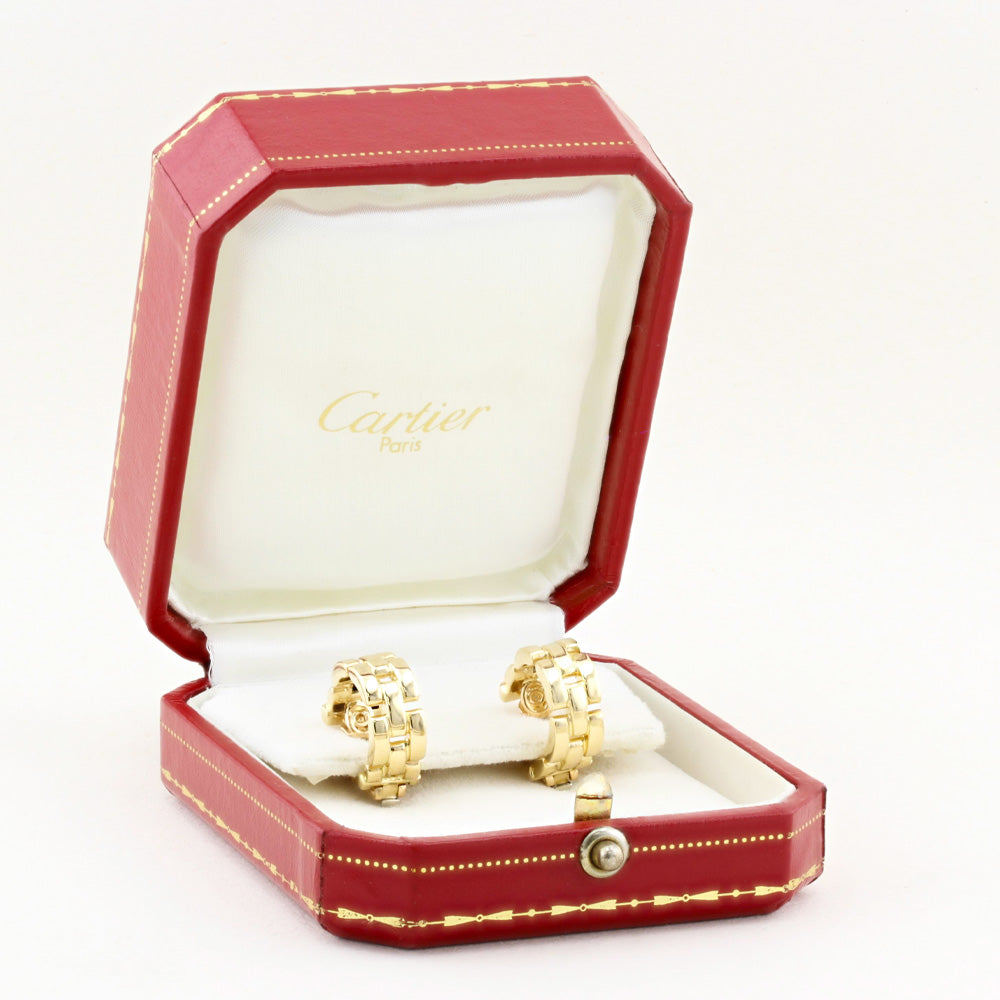 Vintage Cartier Mallion Panthere Earrings