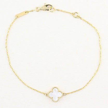 Van Cleef and Arpels Mother of Pearl Sweet Alhambra Bracelet