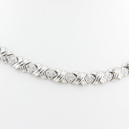 Tiffany &amp; Co. Diamond Signature X Necklace