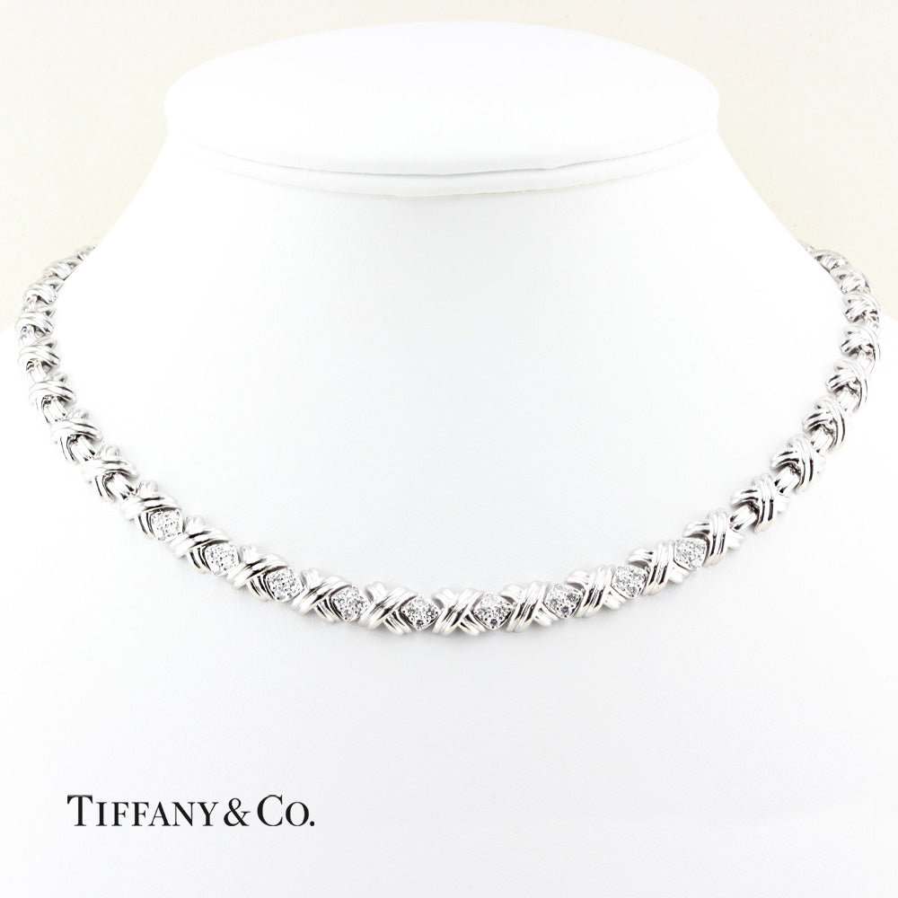 Tiffany &amp; Co. Diamond Signature X Necklace