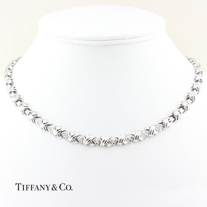 Tiffany &amp; Co. Diamond Signature X Necklace