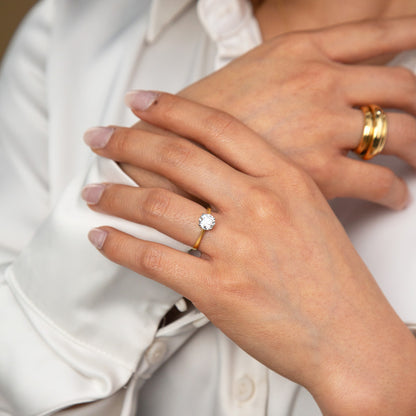 Diamond 1.15ct Solitaire Engagement Ring