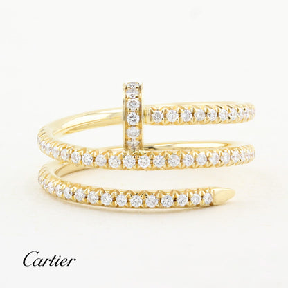 Cartier Juste Un Clou Diamond Semi-Paved Ring