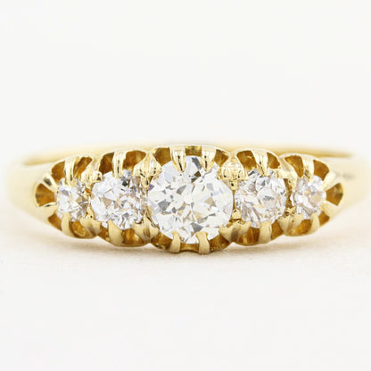 Antique Diamond Five Stone Ring