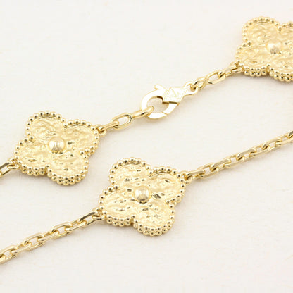 Van Cleef and Arpels Alhambra Yellow Gold Bracelet