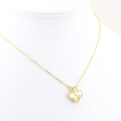 Van Cleef and Arpels Alhambra Yellow Gold Necklace