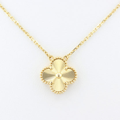 Van Cleef and Arpels Alhambra Yellow Gold Necklace