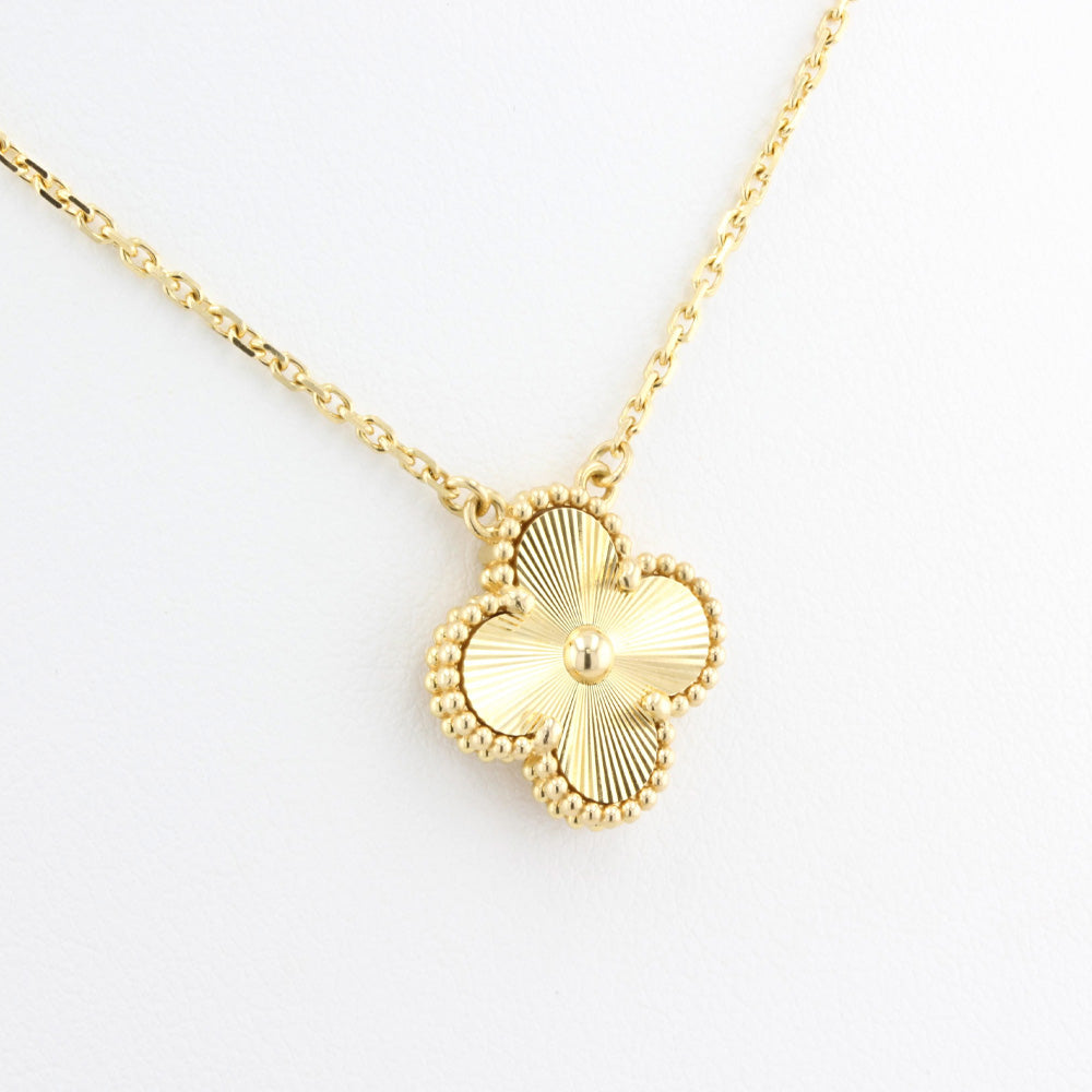 Van Cleef and Arpels Alhambra Yellow Gold Necklace