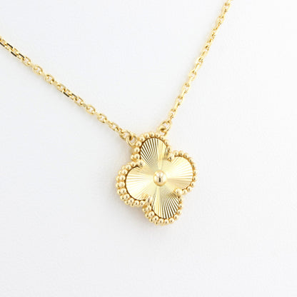 Van Cleef and Arpels Alhambra Yellow Gold Necklace