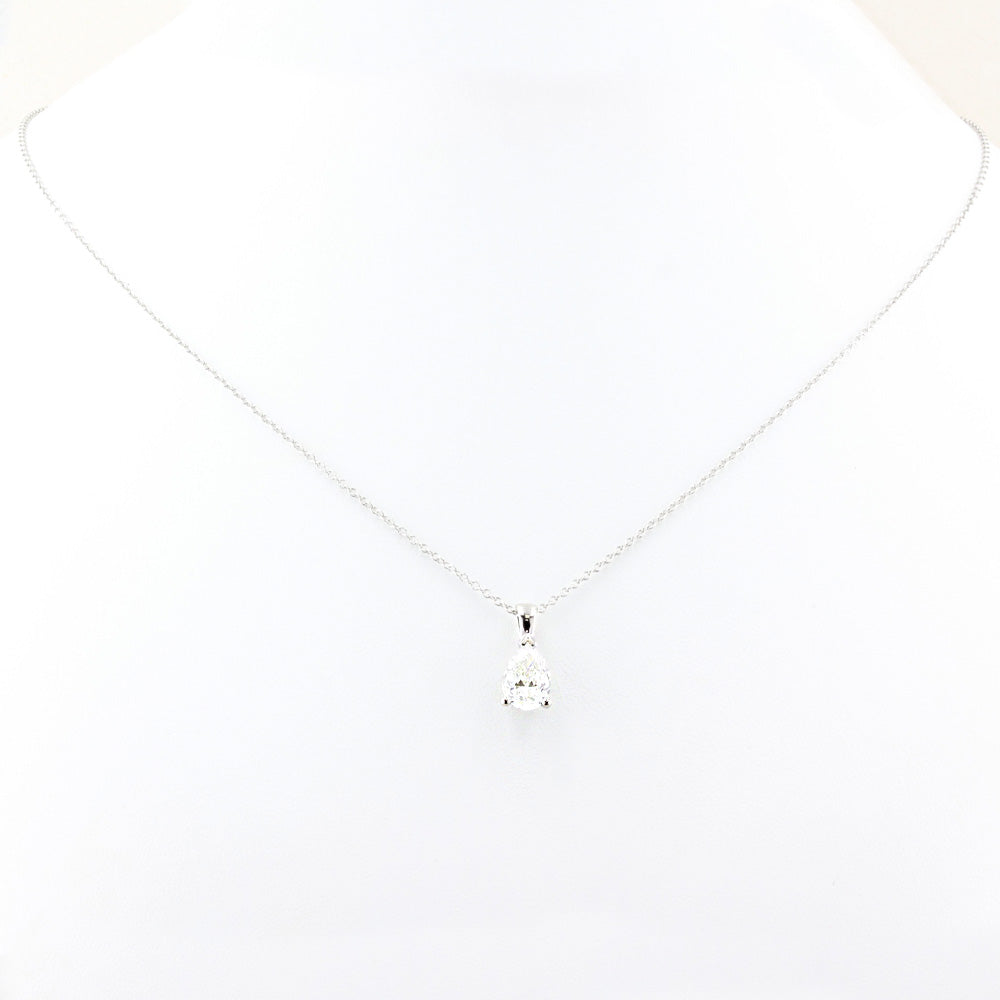 Mappin and Webb 1.50ct Pear Shape Diamond Pendant