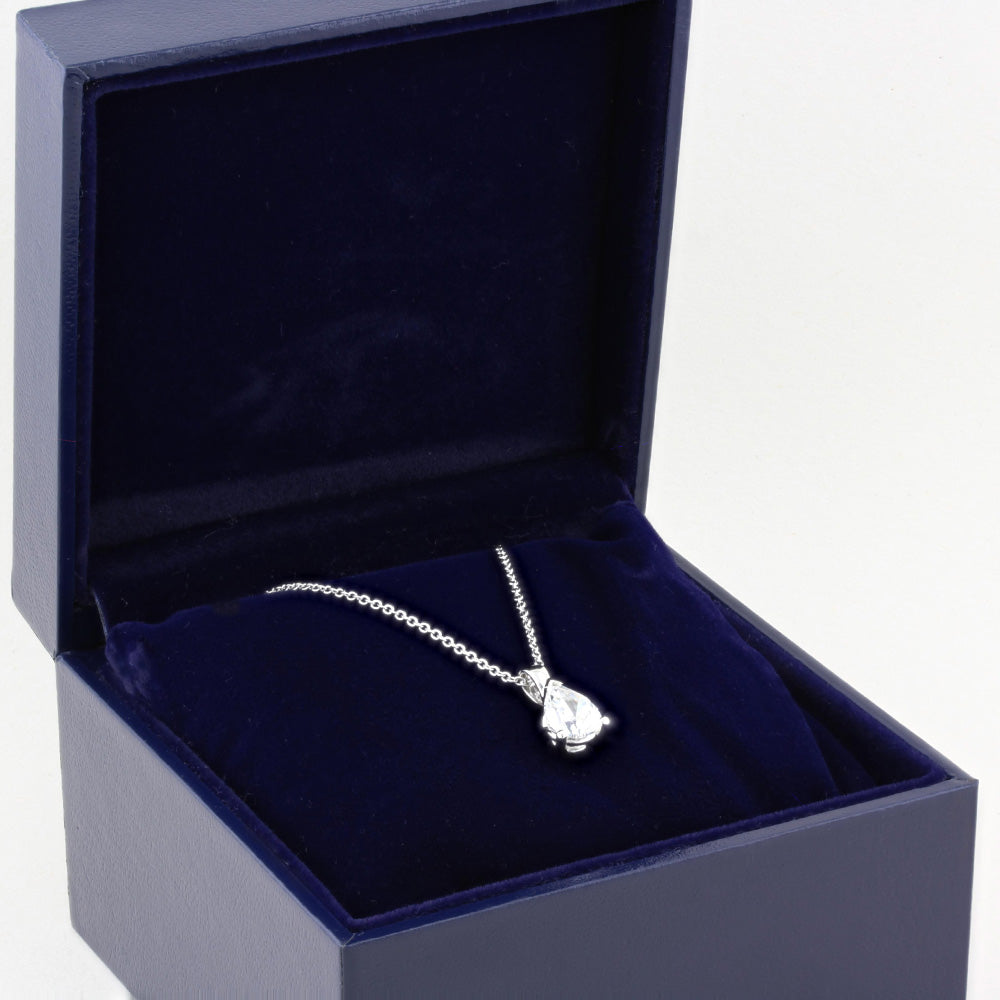 Mappin and Webb 1.50ct Pear Shape Diamond Pendant