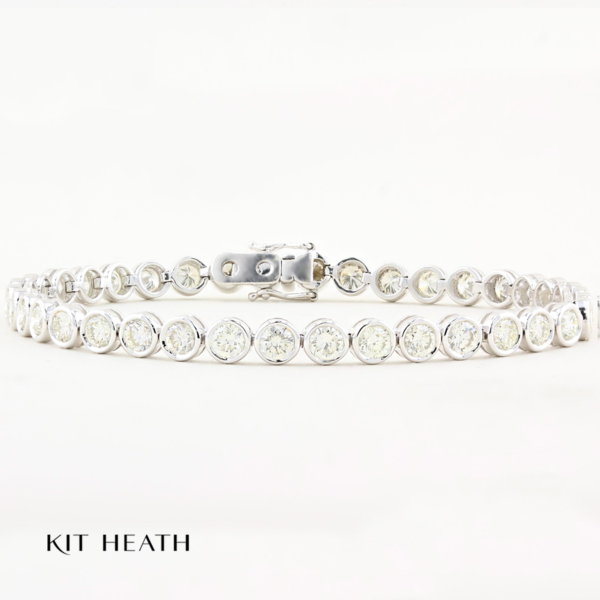 Kit Heath 6.60ct Diamond Tennis Bracelet