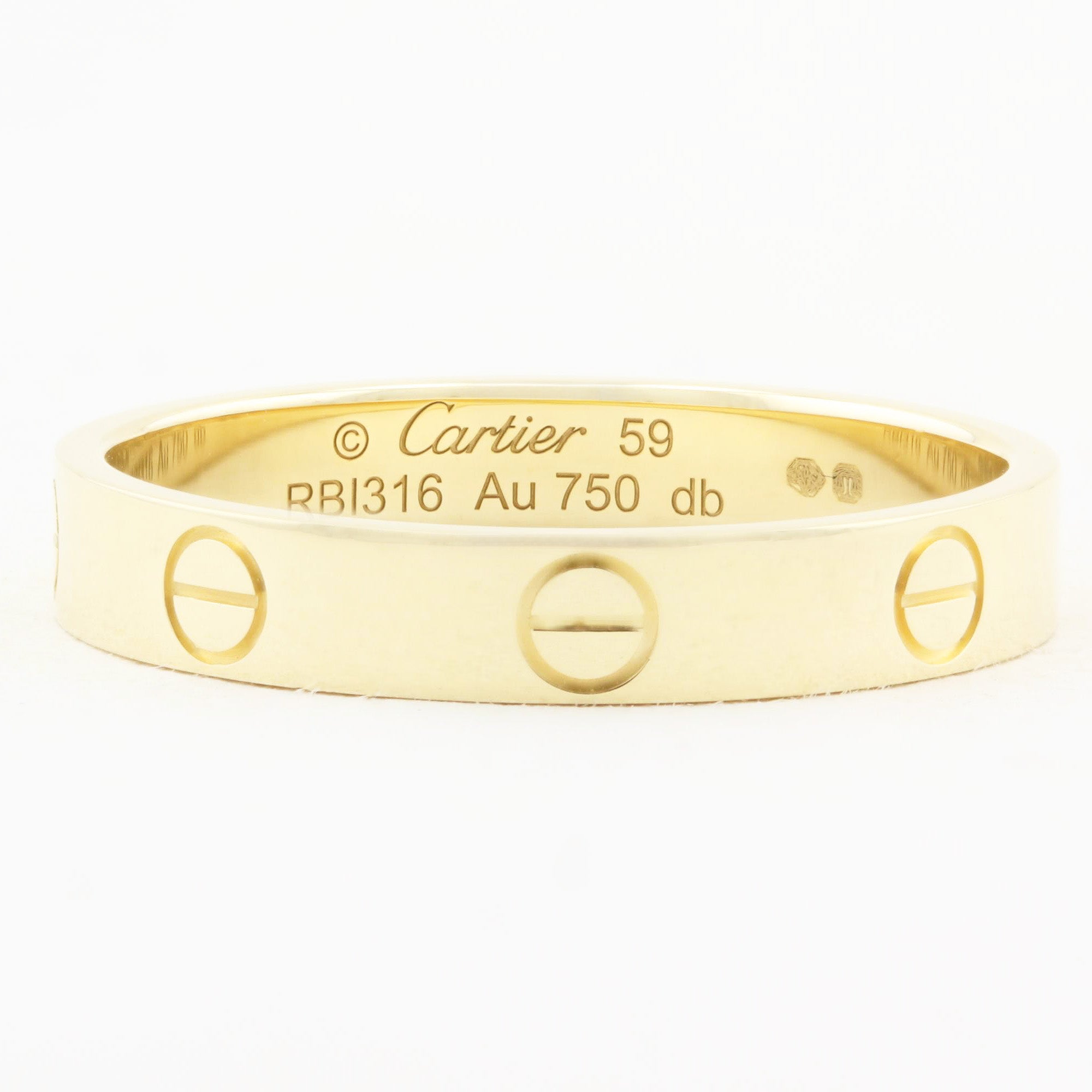 Cartier Yellow Gold SM Love Ring