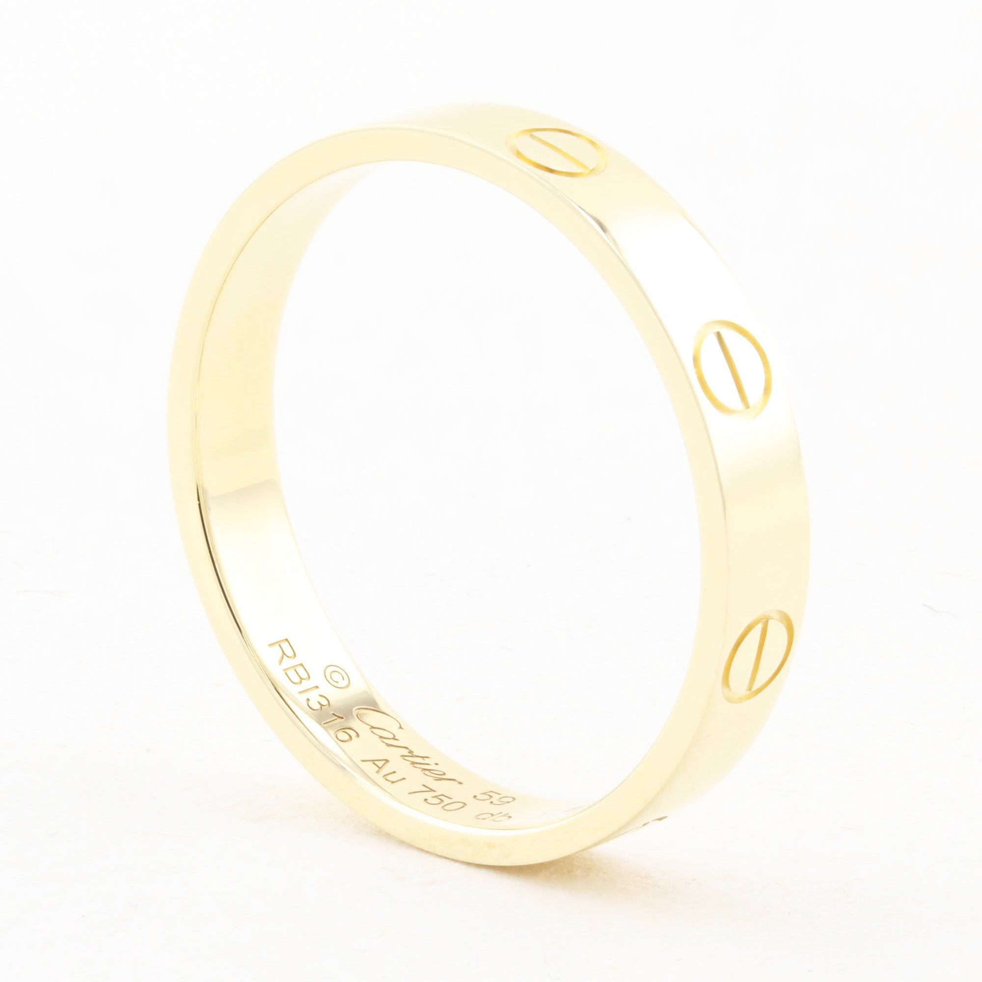 Cartier Yellow Gold SM Love Ring