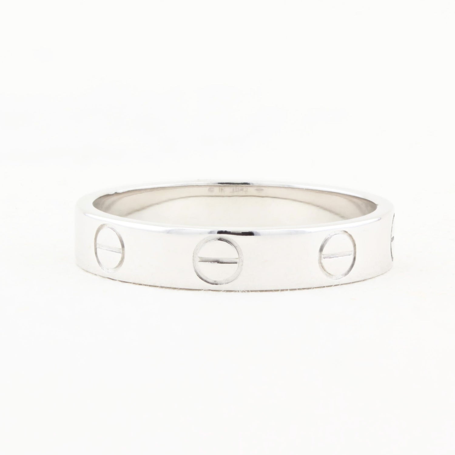 Cartier White Gold SM Love Ring