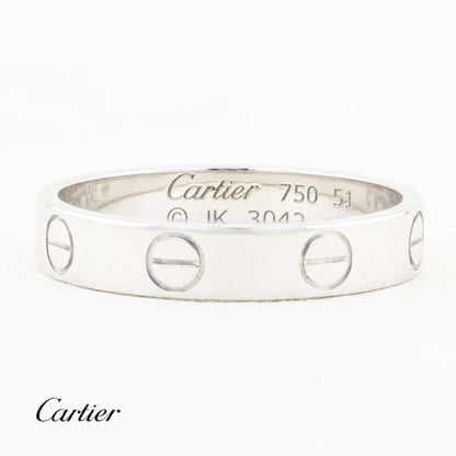 Cartier White Gold SM Love Ring