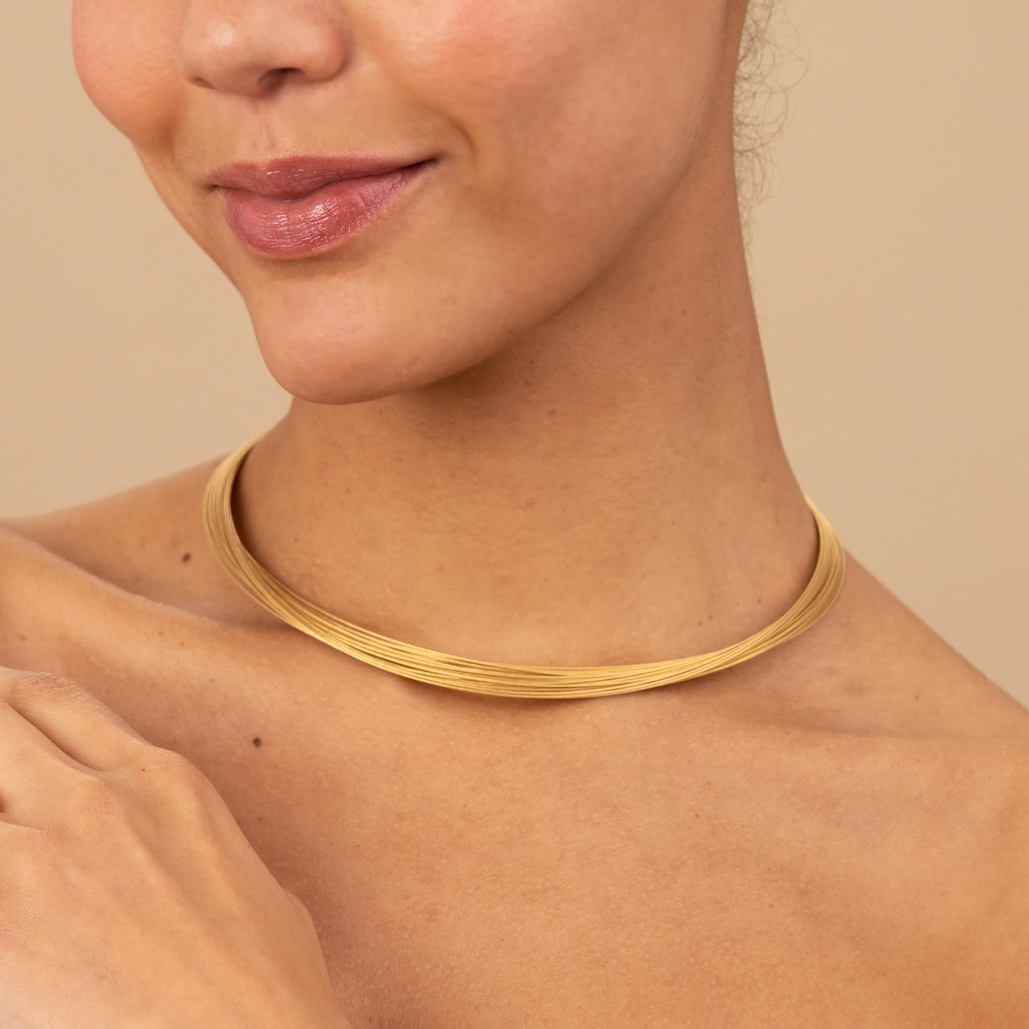 Tiffany &amp; Co. Gold Multi-Strand Necklace