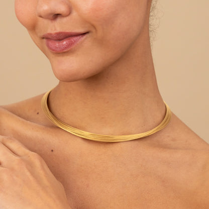 Tiffany &amp; Co. Gold Multi-Strand Necklace