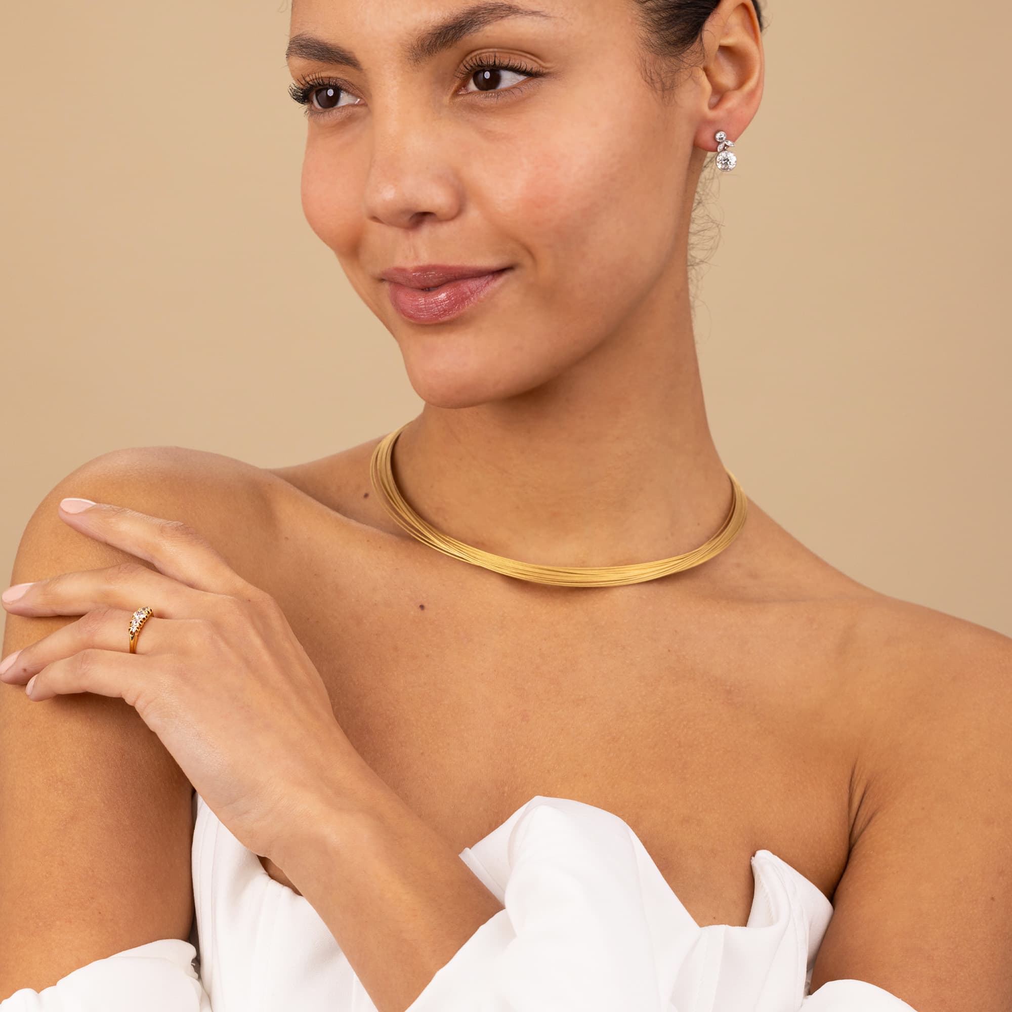 Tiffany &amp; Co. Gold Multi-Strand Necklace