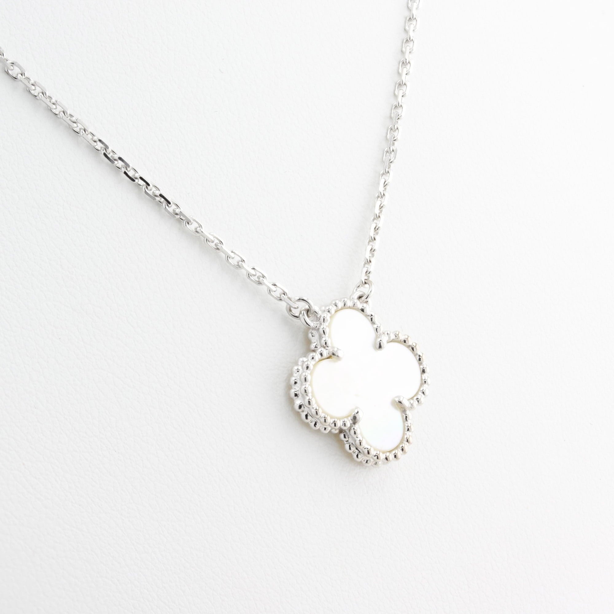 Van Cleef &amp; Arpels Mother of Pearl Alhambra Necklace