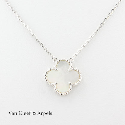 Van Cleef &amp; Arpels Mother of Pearl Alhambra Necklace