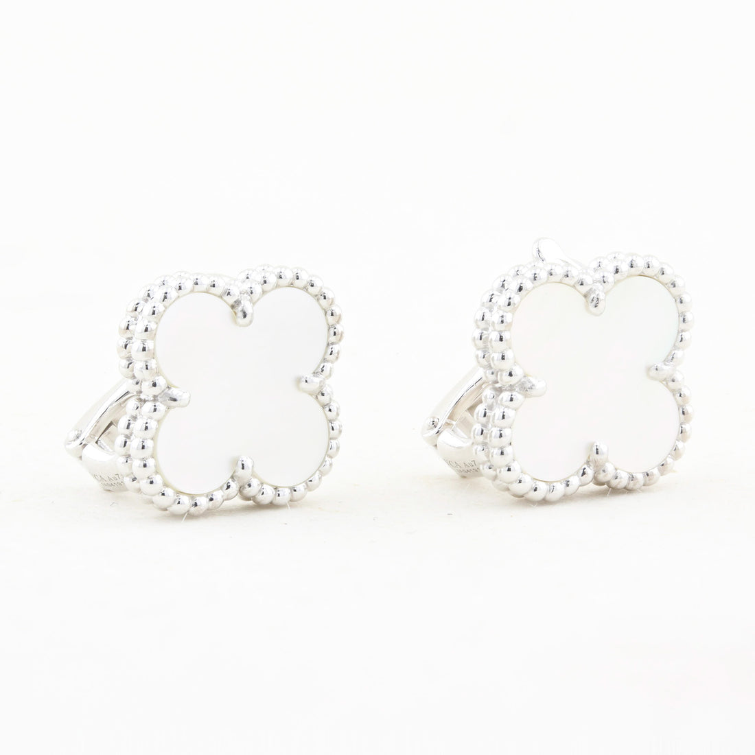 Van Cleef &amp; Arpels Mother of Pearl Alhambra Earrings