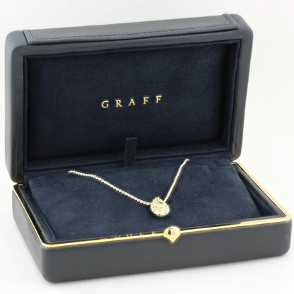 Graff Yellow Diamond Halo Pendant