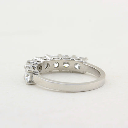 2.00ct Cushion Cut Diamond Seven Stone Ring