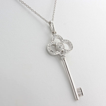 Tiffany &amp; Co. Diamond Crown Key Pendant