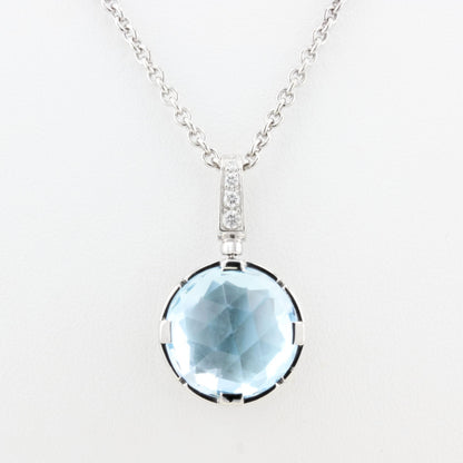 Bulgari Parentesi Cocktail Topaz Diamond Necklace